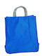 Summertiempo Stoff Strandtasche Blau