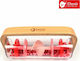 Classic World Lemn Instrument De Percuție Rainmaker Roz Pentru 1.5+ Ani