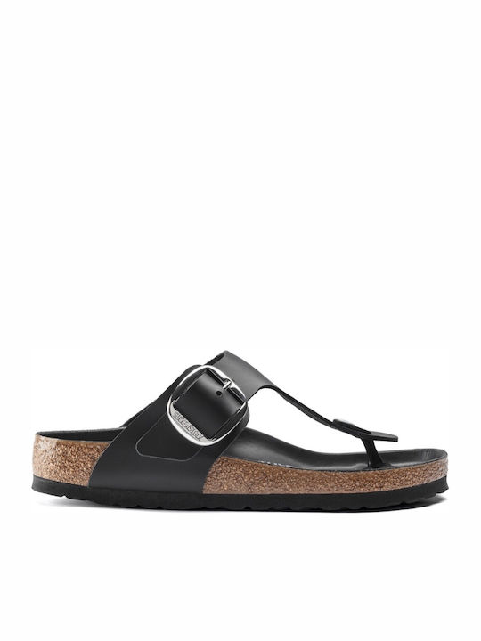 Birkenstock Gizeh Big Buckle Leder Flache Sanda...