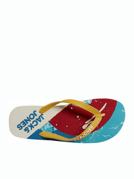 Jack & Jones Herren-Flip-Flops Gelb