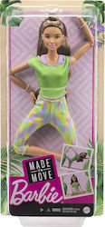 Barbie Made to Move Doll Green Dye Pants Doll f...