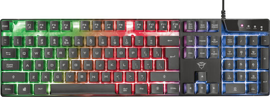 Trust GXT 835 Azor Gaming Keyboard with RGB lighting (English US)