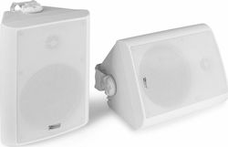 Power Dynamics On-wall Speakers BC65V 100VS525 (Pair) 21.6x18x28.8cm in White Color