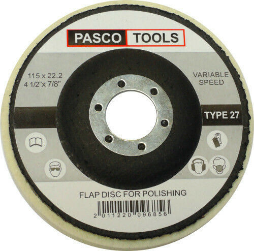 Pasco Disc de șlefuire cu pâslă Disc de șlefuire Μetal 115mm