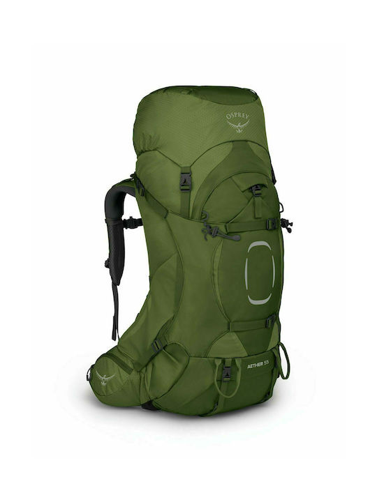 Osprey Aether 55 Waterproof Mountaineering Backpack 55lt Mustard Green 10002955