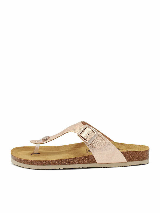 Plakton Leder Flache Sandalen für Damen Anatomi...