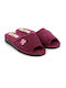 Kolovos 03 Terry Women's Slipper In Burgundy Colour