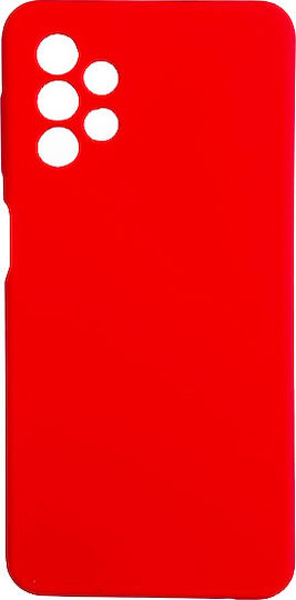 Cti Liquid Back Cover Σιλικόνης Κόκκινο (Galaxy A32 5G)
