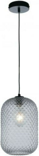 Fan Europe Ashford-S20 Κρεμαστό Φωτιστικό Γκρι με Ντουί E27 20εκ.
