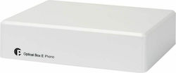 Pro-Ject Audio Optical Box E Phono Preamp Λευκό
