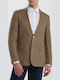 Men's Suit Jacket Slim Fit Brown