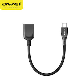 Awei CL-14 USB-C male σε USB-A female