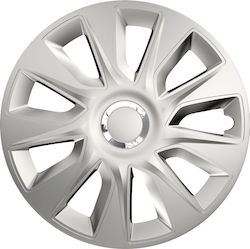 Versaco Car Hubcap Set Stratos Rc 13" 4pcs Silver