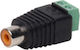 Tele Anschlussstecker für CCTV-Systeme AA-010/RCA01F