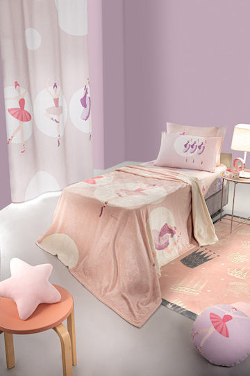 Saint Clair Blanket Fleece Ballerina Pink 160x220cm