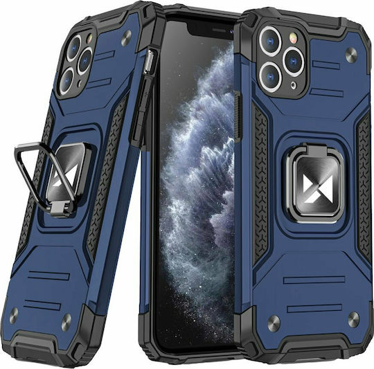 Wozinsky Ring Armor Back Cover Πλαστικό Μπλε (iPhone 11 Pro)