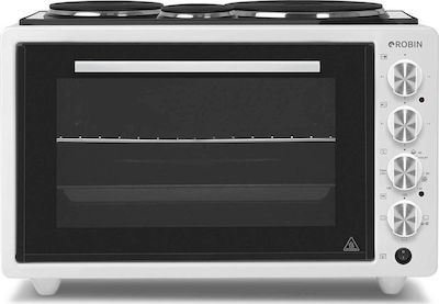 Robin Electric Countertop Oven 42lt with 3 Burners