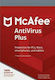 McAfee Antivirus Plus 2020 για 2 Συσκευές και 1...