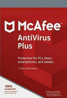 McAfee Antivirus Plus 2020 για 2 Συσκευές και 1 Έτος Χρήσης (Ηλεκτρονική Άδεια)