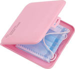 Antibacterial Case for Protection Mask CLN-0037 Waterproof Pink