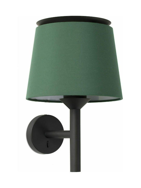 Faro Barcelona Savoy Klassisch Leuchte Wand mit Fassung E27 Grün 23cm