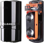 Alean Beam Detector with Range 60m in Black Color ABT-60