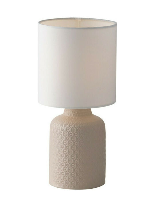 Fan Europe Ravello-L Modern Table Lamp E14 White/Beige