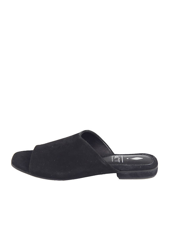 JK1434 Women's Flat Sandals Black