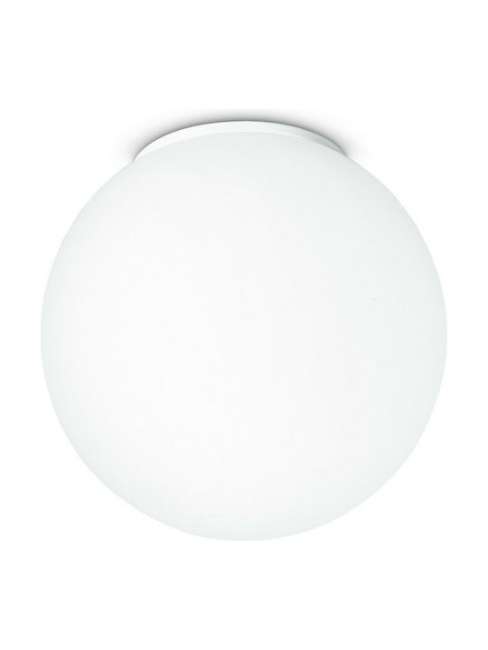 Fan Europe Lampd-PL30 BCO City Modern Glass Ceiling Light with Socket E14 White I-LAMPD/PL30 BCO