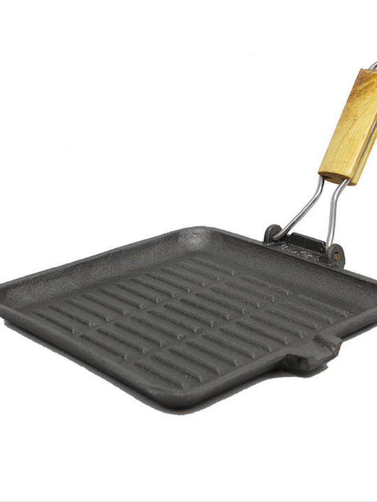 Thermogatz Grill aus Gusseisen 24cm