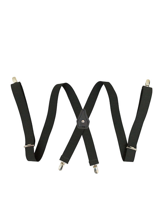 Suspender Monochrome Black