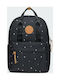 Kaukko Fabric Backpack Black 15lt