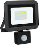 Geyer Waterproof LED Floodlight 20W Cold White 6500K with Motion Sensor IP44