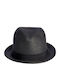 Jack & Jones Ψάθινο Ανδρικό Καπέλο Καβουράκι Μαύρο