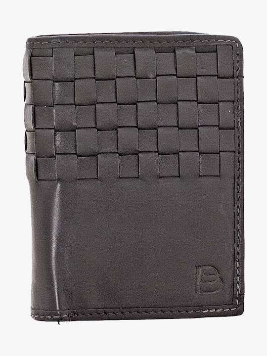 Leder Herren Geldbörse Klassisch mit RFID Schwarz