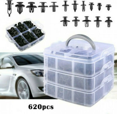 Car Plastic Clips 620pcs