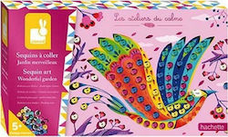 Janod Kids' Craft Διακοσμώ Με Πούλιες Μαγικός Κήπος for Children 5++ Years