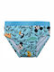 Stamion Mickey Costum De Baie Pentru Copii Slip Albastru Deschis