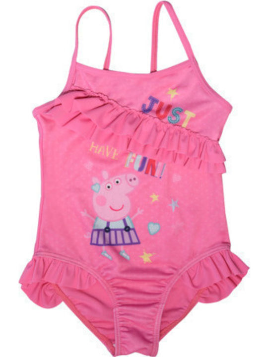 Stamion Peppa Pig Детски Бански Една част Розов