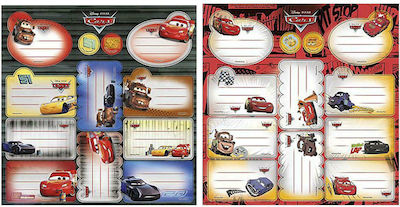 Beniamin Notebook Labels Cars 24pcs