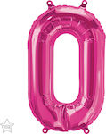 Balloon Foil Number Pink 41cm Fuchsia