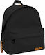 Must Monochrome Rpet Mini Black School Bag Backpack Junior High-High School in Black color 10lt