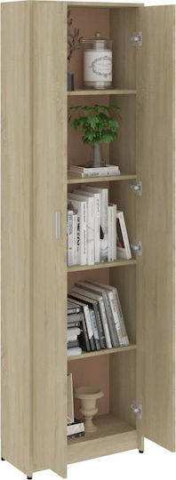 Double Door Wardrobe Sonoma 55x25x189cm
