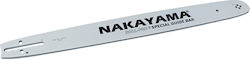 Nakayama Chainsaw Blade Chainsaw Blade 40cm for Chain with Pitch 3/8"LP, Guide Bar Thickness .050"-1.3mm & Number of Drivers 57E 031758