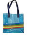 Summertiempo 42-2491 Plastic Beach Bag Waterproof Blue