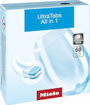 Miele Ultra Tabs All In One 60 Κάψουλες Πλυντηρίου Πιάτων
