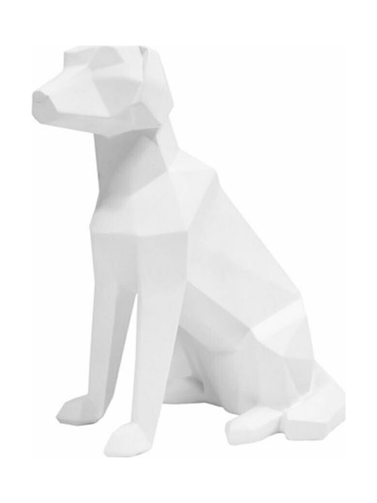 Present Time Decorative Statuette made of Plastic in White 23.3x12.8x25.4cm 1pcs