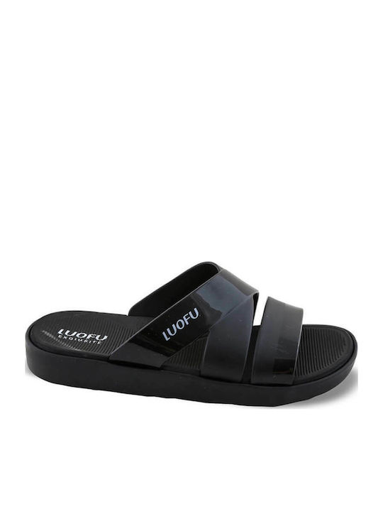 Cubanitas 11-332 Women's Slides Black