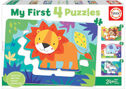 Kids Peg Puzzle Jungle Animals for 2++ Years 26pcs Educa