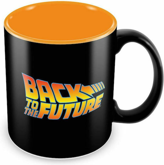 Sd Toys Back to the Future Tasse Keramik Schwarz 330ml 1Stück